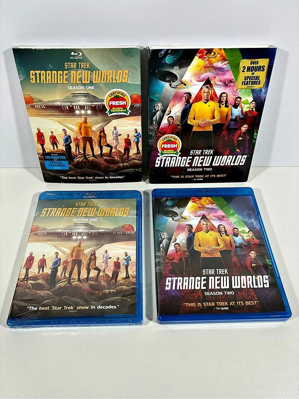 Star Trek Strange New Worlds Seasons 1 & 2 (BLU-RAY) BRAND NEW SEALED & EUC